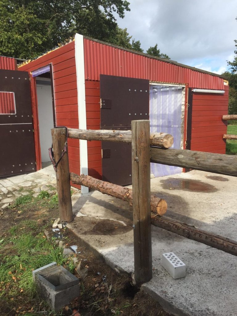 Die Solekammer Aurich verfügt über zwei Ausgänge