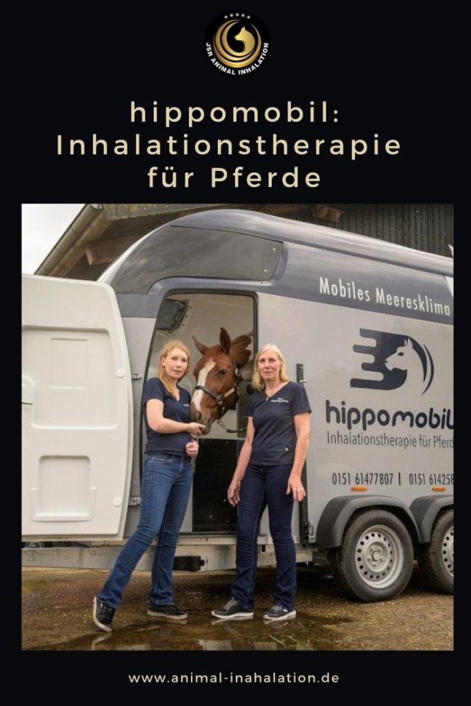 Inhalationstherapie für Pferde im hippomobil